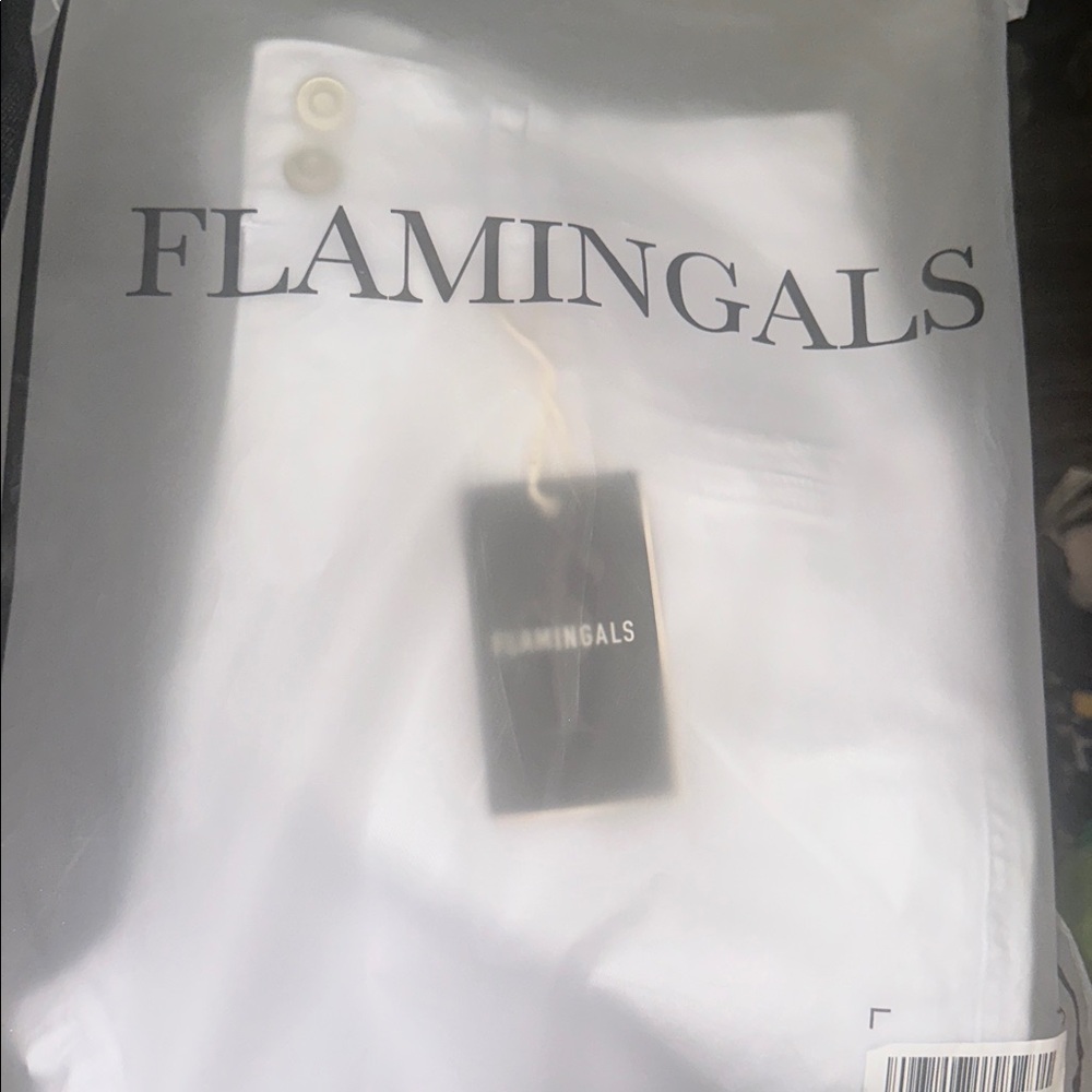 Flamingals White Denim Jeans - Picture 2 of 8
